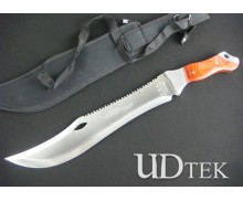 420 Stainless Steel Hunting Knives Outdoor Hunting Tools with Color Wood Handle UDTEK01256 